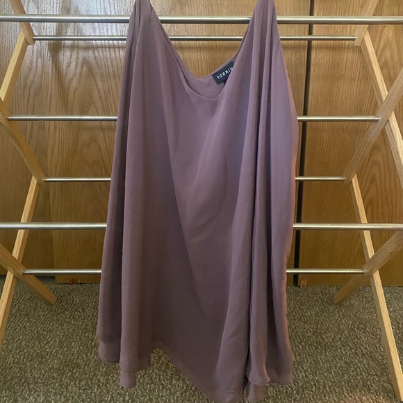 torrid Dresses & Skirts - TORRID Mauve/Purple Swing Cami